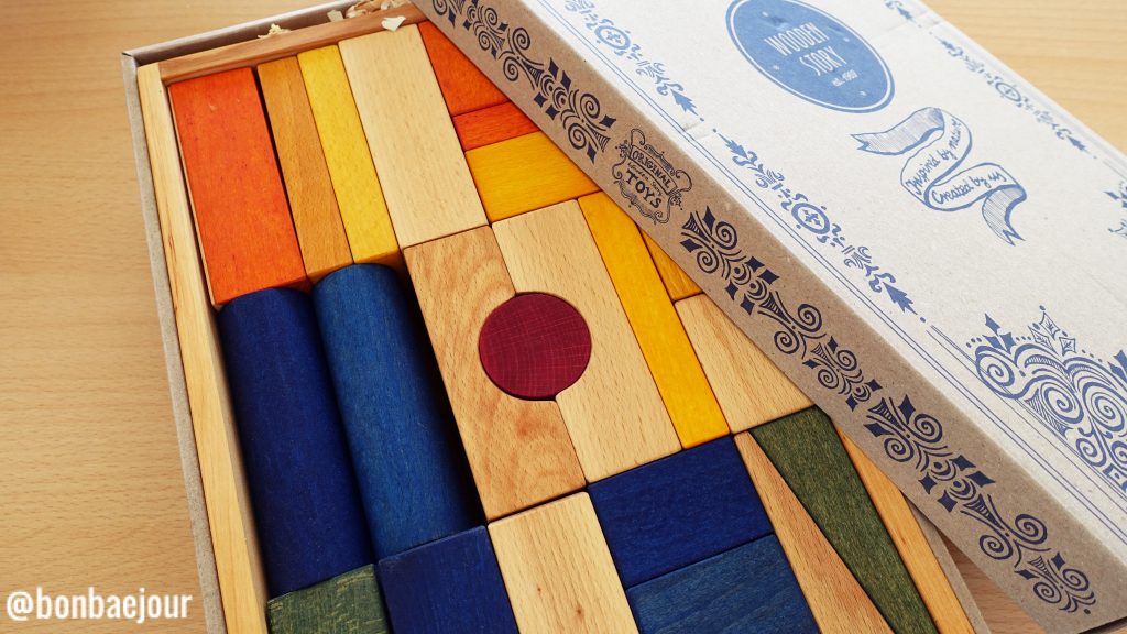 So werden die Holzbausteine von Wooden Story geliefert (Foto ©Bonbaejour).